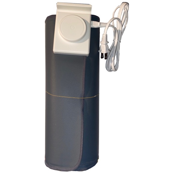 Extended Leather Heated Desktop Mouse Pad 31” x 13”, Grey Color Model LY-WD8033 - Picture 1 of 4